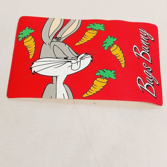 Vtg 1995 3D Bugs Bunny Coffee Mug  and Personal -sized Mat Warner Bros. - Picture 6 of 6